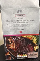 Slow Cooked Beef Feather Bade w. Rich Treacle Jus