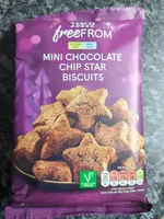 Tesco Mini Chocolate Chip Star Biscuits