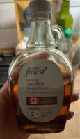 Amber maple syrup