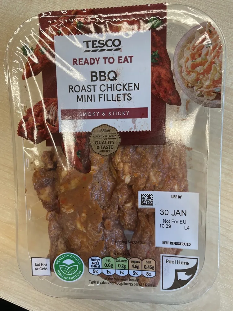 BBQ Roast Chicken Mini Fillets