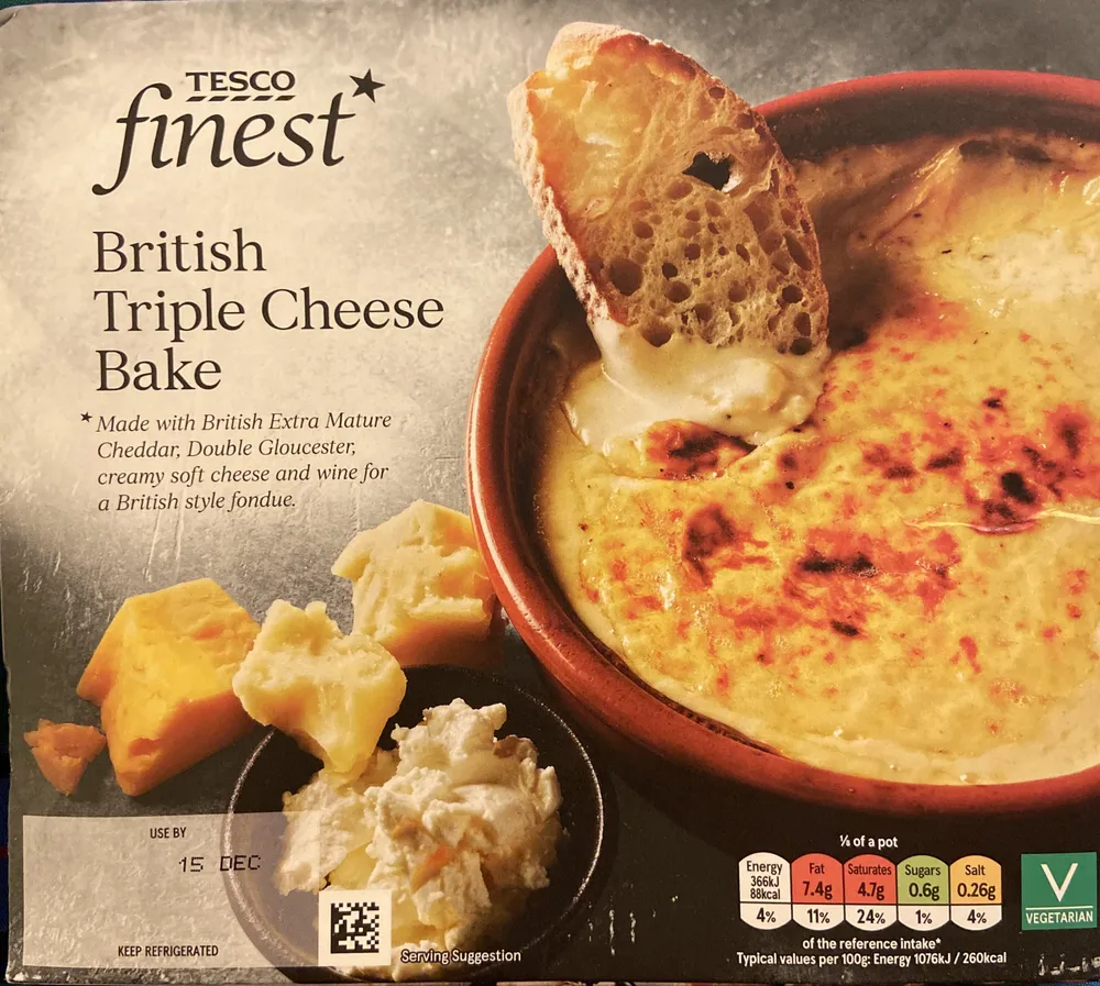 British Triple Cheese Bake
