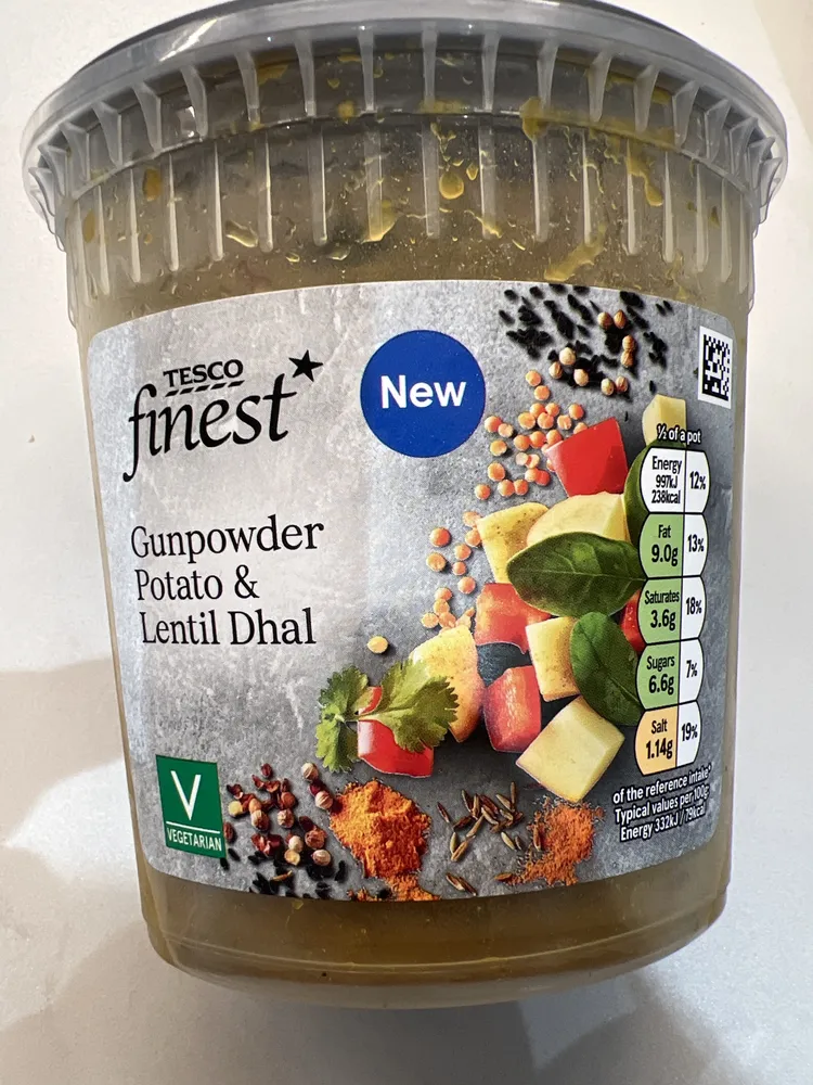 Gunpower Potato & Lentil Dhal