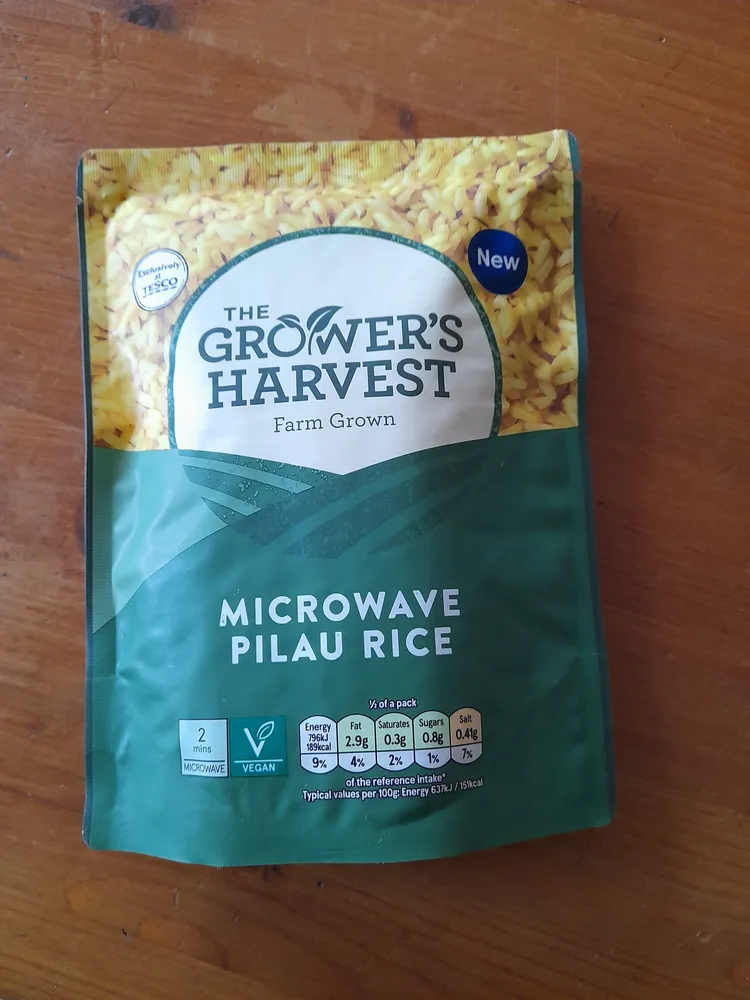 Microwave Pilau Rice