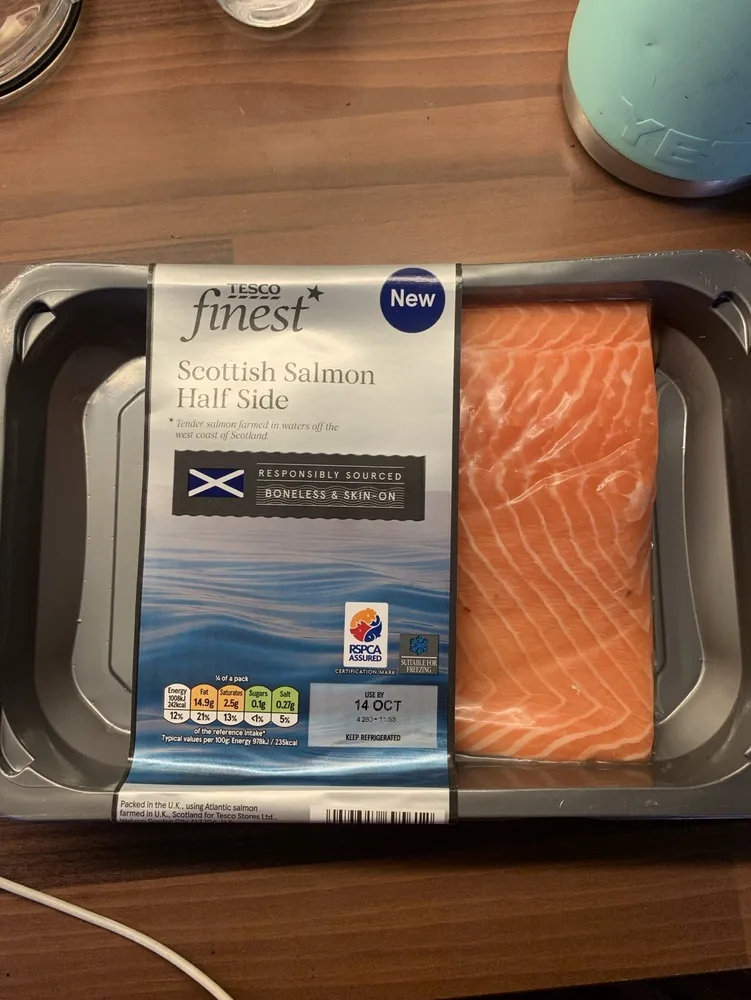 Scottish Salmon Half Side