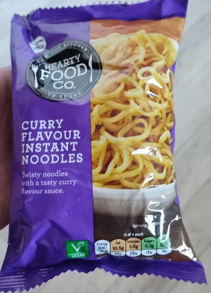 Curry Flavour Instant Noodles
