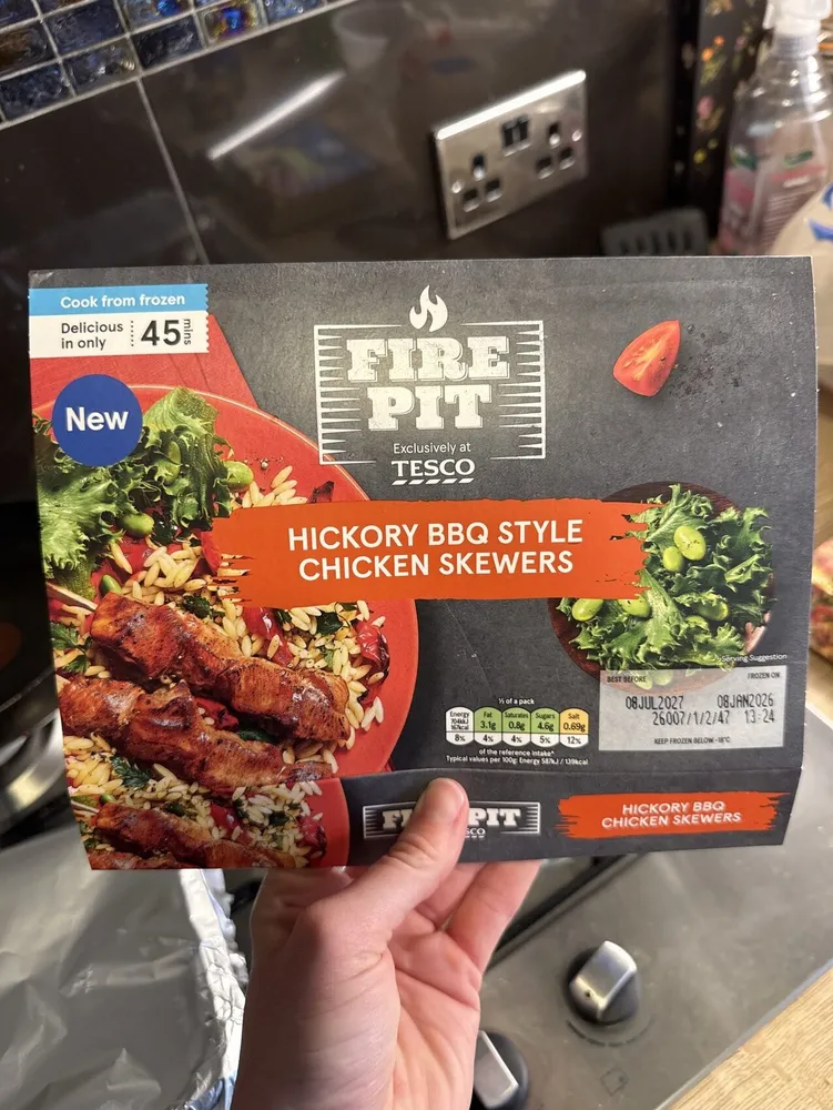 Hickory Barbecue Style Chicken Skewers