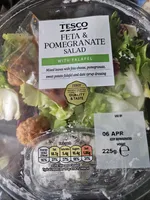 tesco Feta & Pomegranate Salad