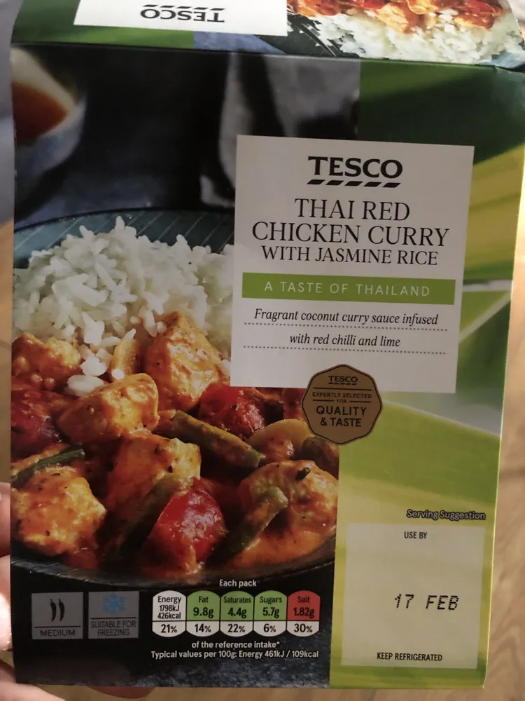 Thai Ted Chicken Curry