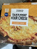 Four cheese pizza
