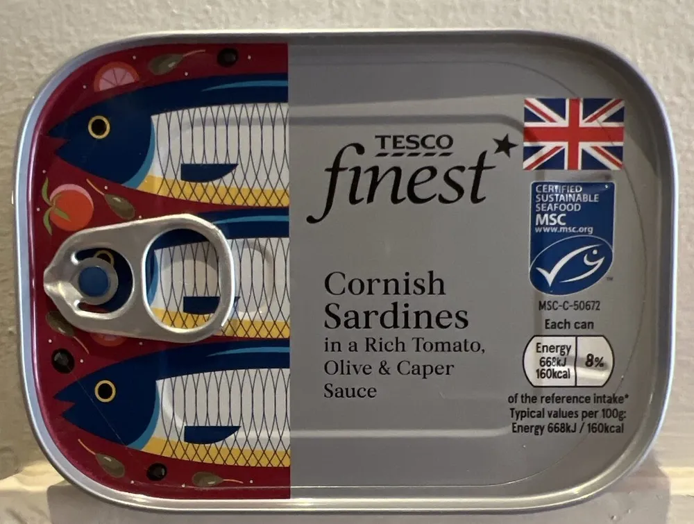 Cornish sardines