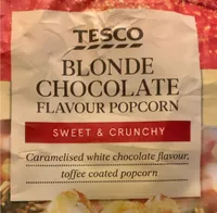 Blonde chocolate popcorn
