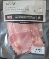 finest £3. TESCO finest Finely Sliced Apple Wood S