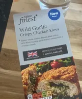 Wild garlic crispy chicken Kievs