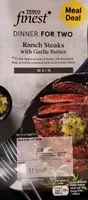 Ranch Steaks with Garlic Butter