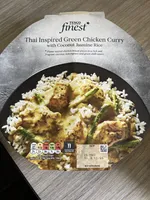 THAI GREEN CHICKEN CURRY WITH COCONUT JASMINE RICE
