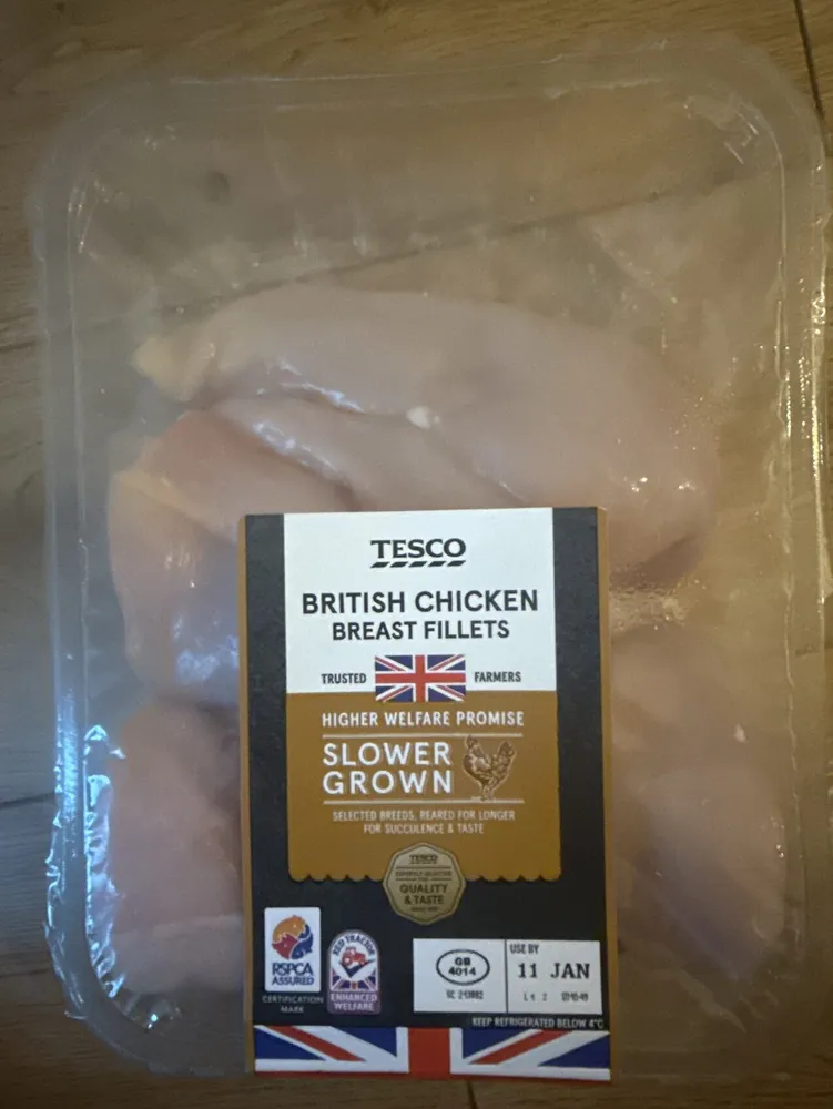 British Chicken Breast Fillets 650g