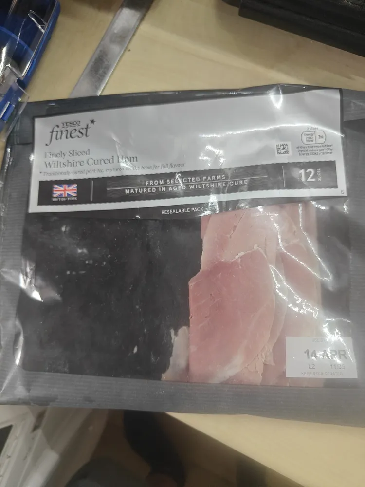Finely Sliced Wiltshire Cured Ham