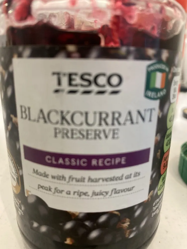 Blackcurrent Preserve