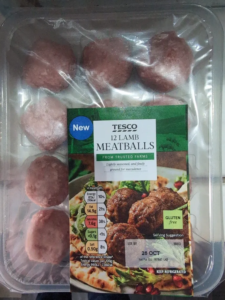 12 Lamb Meatballs