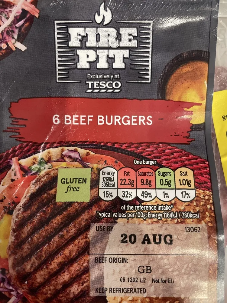 Fire Pit Beef Burger