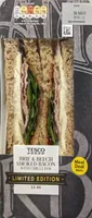 Brie & beech smoked bacon with chilli jam sandwich