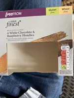 Free From White Chocolate & Raspberry Blondies