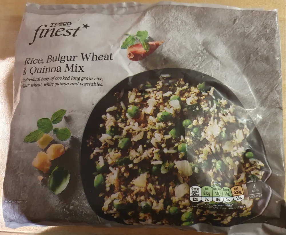 Rice, bulgur wheat & quinoa mix