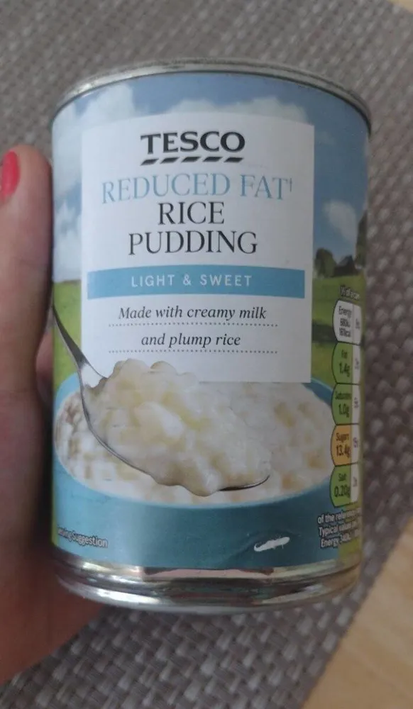 REDUCED FAT RICE PUDDING