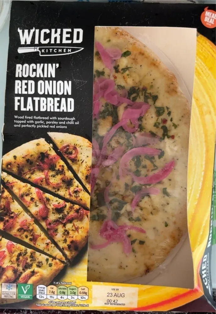 Rockin red onion flatbread