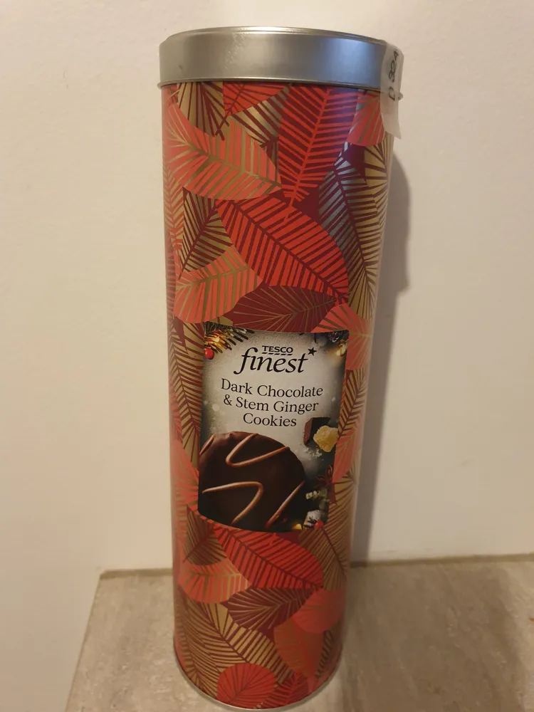 Dark & Ginger Chocolate Cookies