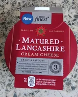 Matured Lancashire cream cheese