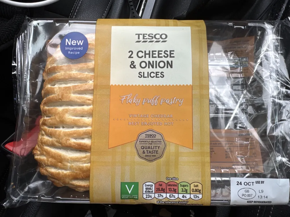 Cheese And Onion Slice