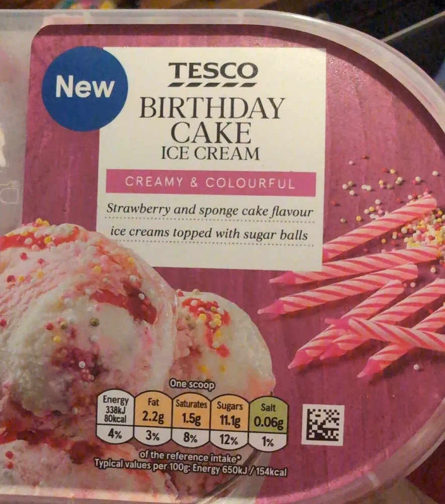 Birthday Cake Ice Cream