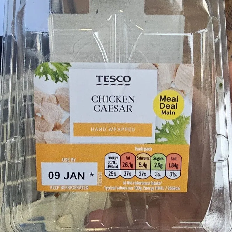 Chicken Ceaser Wrap