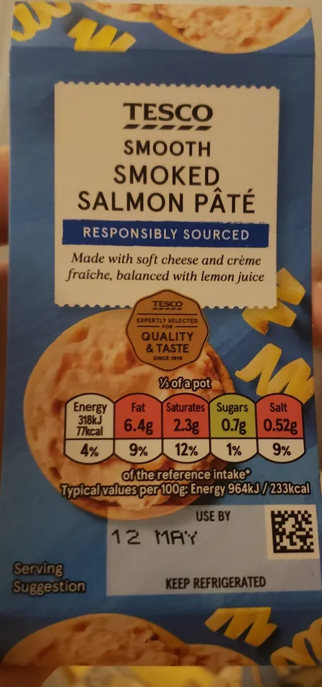 Smooth Smoked Salmon Pate