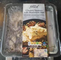 chicken maderia with mushroom rice