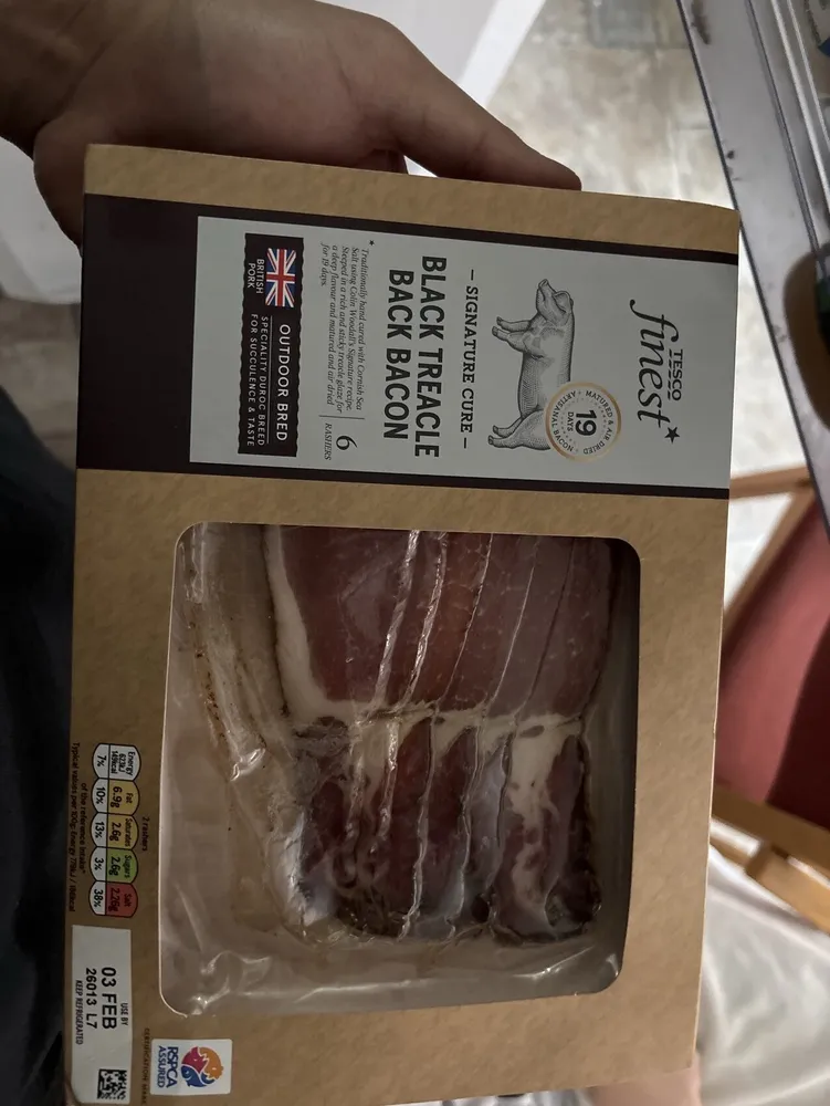 Black Treacle Back Bacon