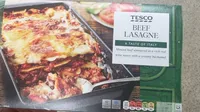 Beef lasagne