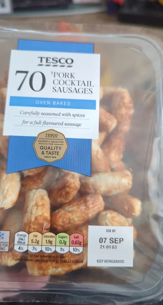 Pork Cocktail Sausages
