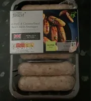 6 pork & caramelised red onion sausages