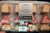 Tesco Finest 12 Scottish Salmon Canapés