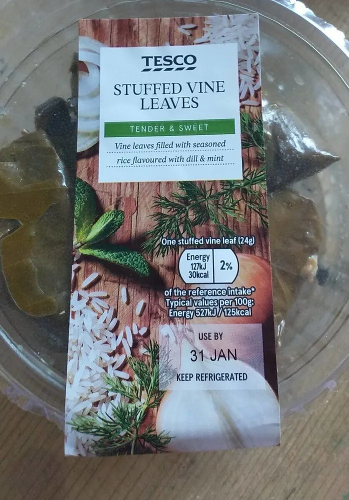 Stuffed vine leaves