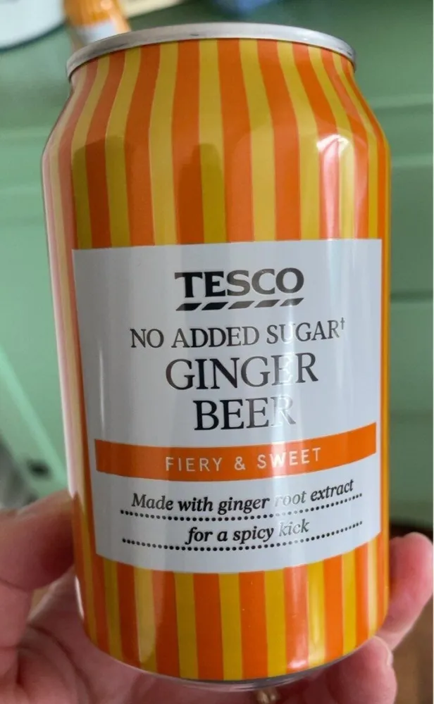 No Added Sugar Ginger Beer