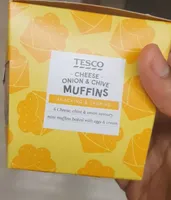 cheese onion and chive muffins