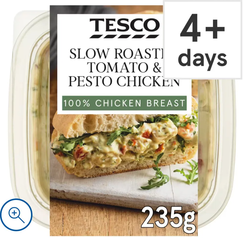 Slow Roasted Tomato & Pesto Chicken Sandwich Filler
