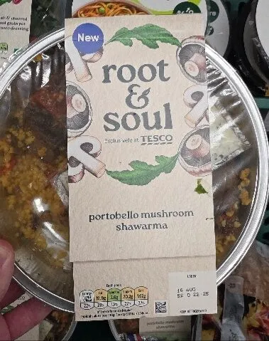 Portobello Mushroom Shawarma