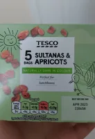 sultanas and apricots