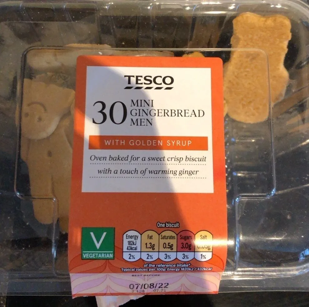 Mini gingerbread men
