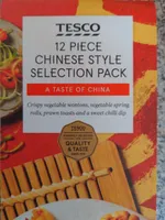 12 Piece Chinese Style Selection Pack