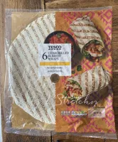 Chargrilled Plain Tortilla Wraps